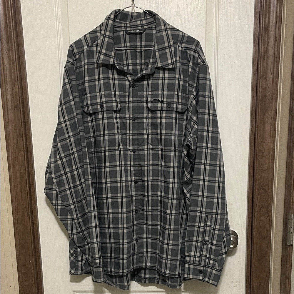 Sitka Lightweight Flannel Plaid
